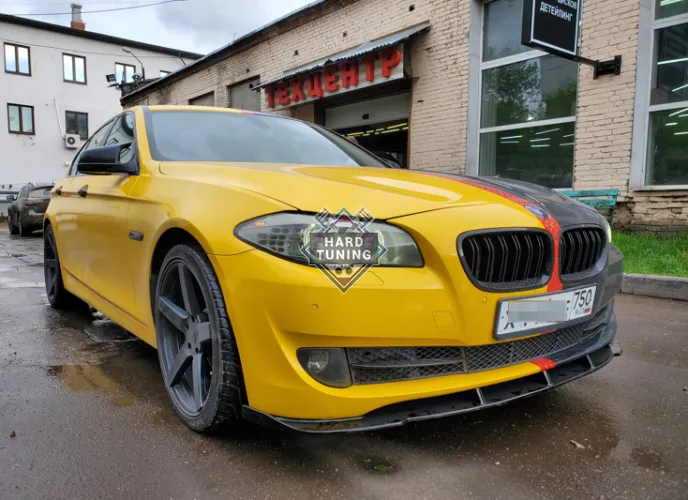 Сплиттер передний Дорест (не Мпакет) BMW F10
