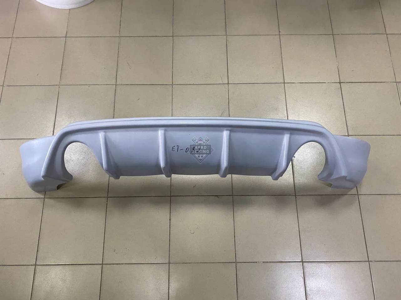 Накладка RS на задний бампер Ford Focus 2 Рестайлинг Хетчбек