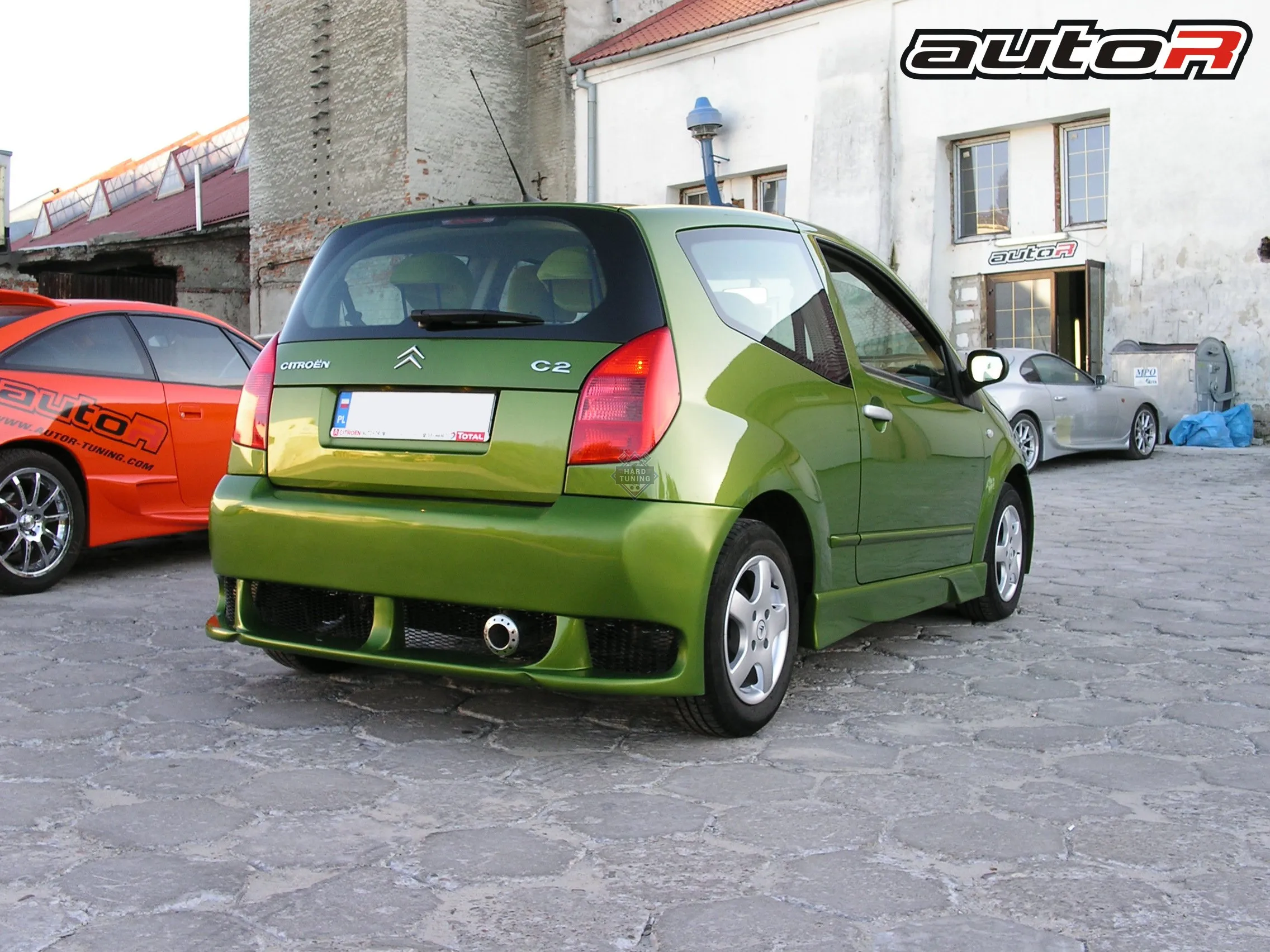 Задний бампер AUTO-R Citroen C2