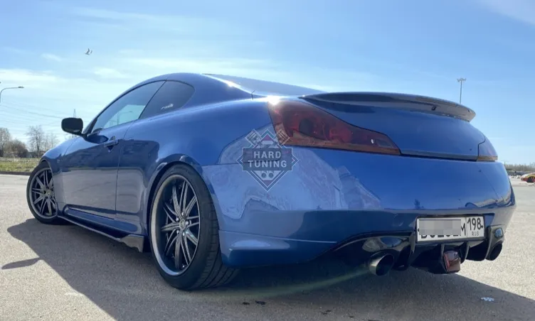 Диффузор заднего бампера (под фонарь) Infiniti G37 Coope V36 (2006-2013)
