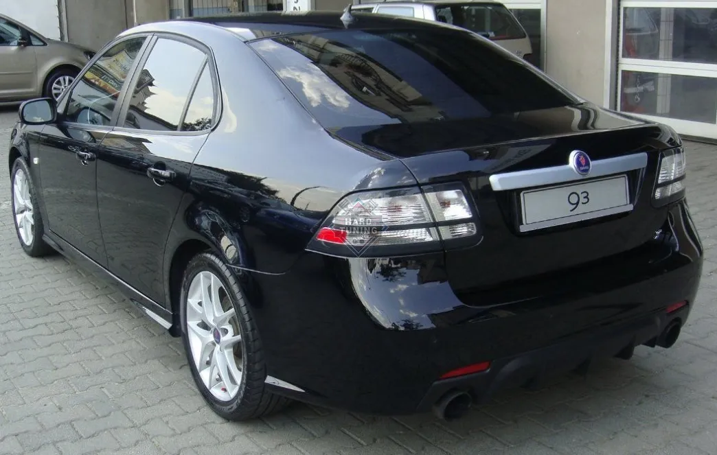 Диффузор на задний бампер Saab 9-3