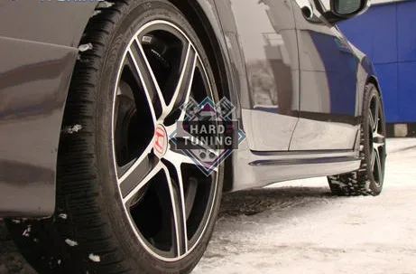 Накладки на пороги MUGEN Honda Accord 8 (2008-2013) стеклопластик