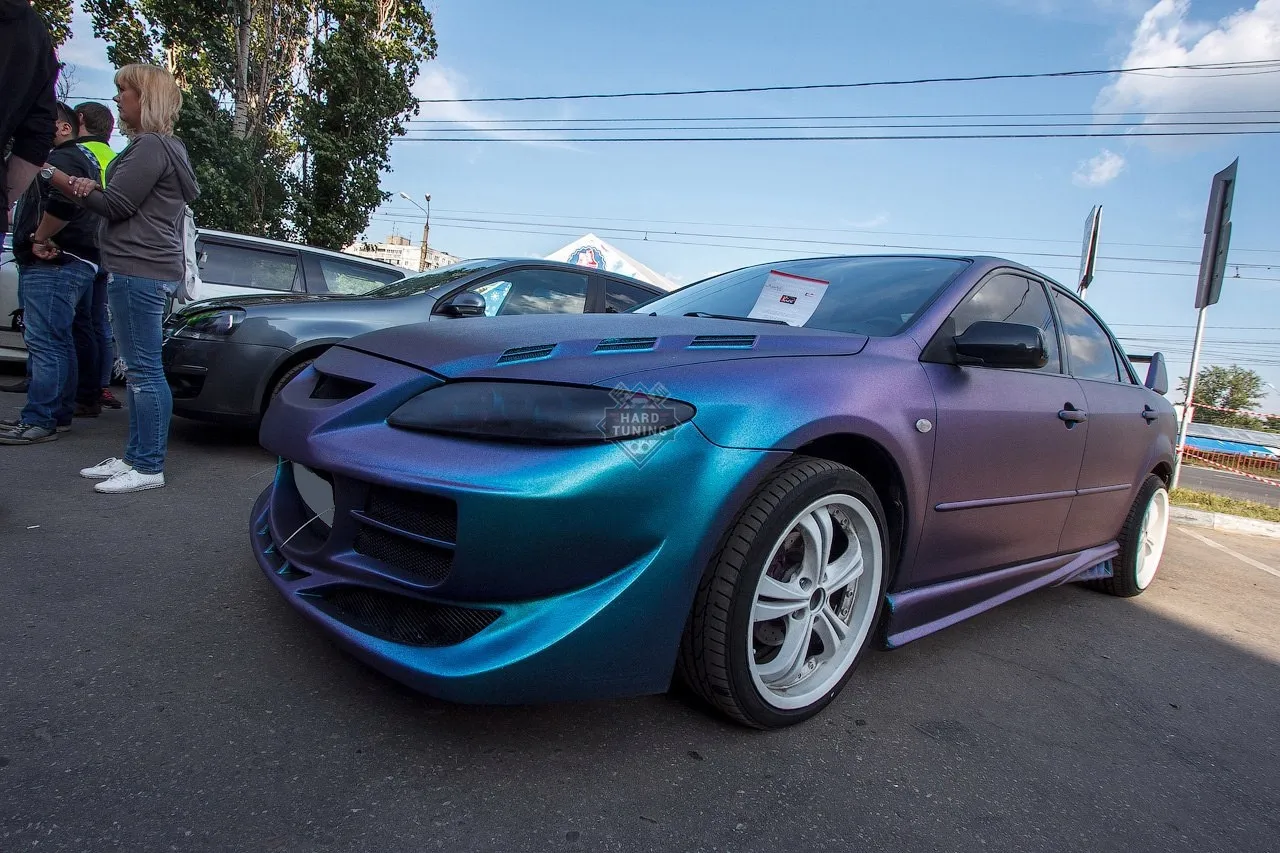 Передний бампер ST MAZDA 6 GG