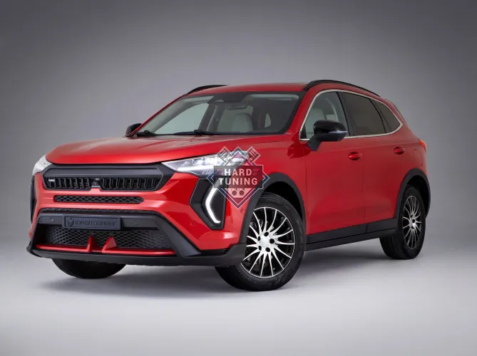 Передний бампер HT Haval Jolion 2024+ 1й рестайлинг / 2026+ 2й рестайлинг