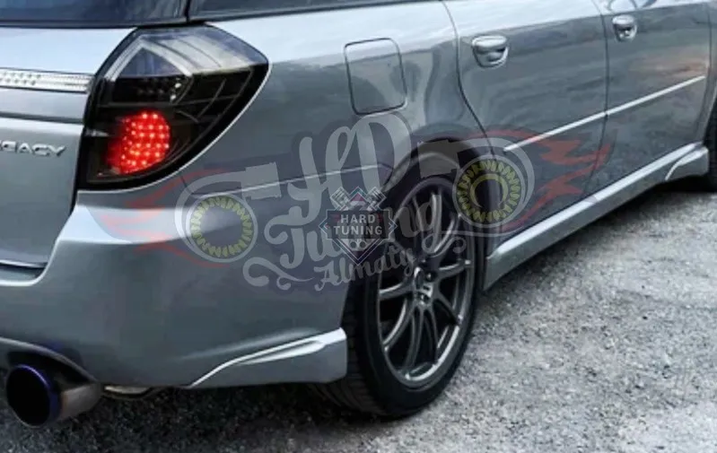 Клыки на задний бампер Subaru Legacy/Outback BL/BP