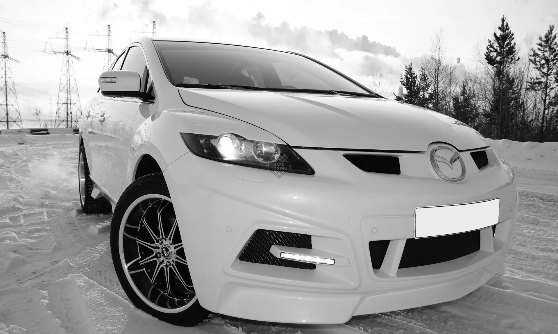 Передний бампер MET-R Mazda CX-7