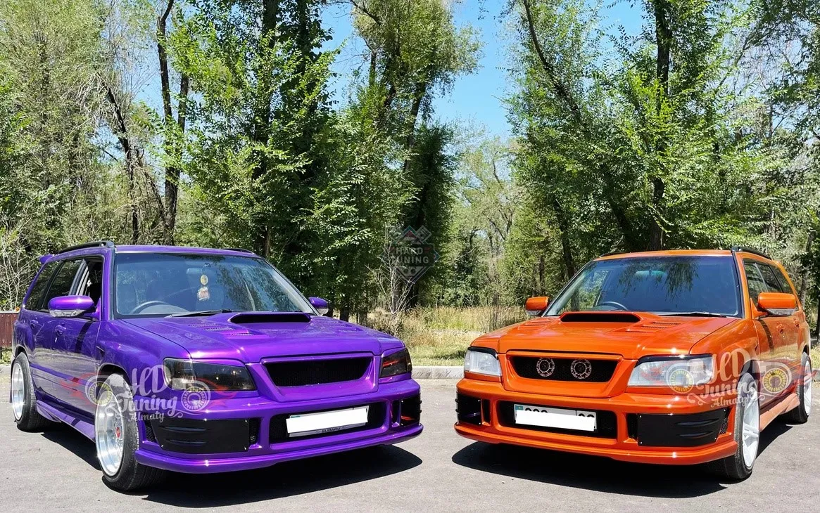 Бампер передний Burn Up Subaru Forester SF