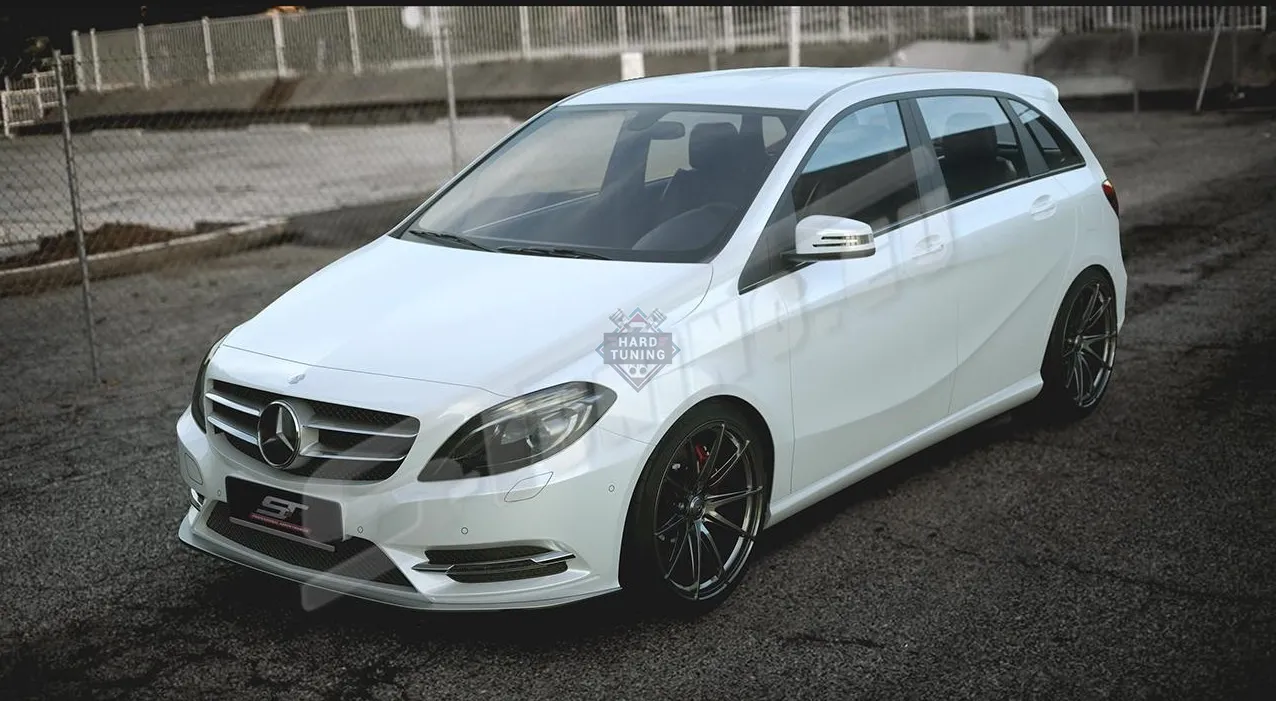 Накладки на пороги ST Mercedes W246