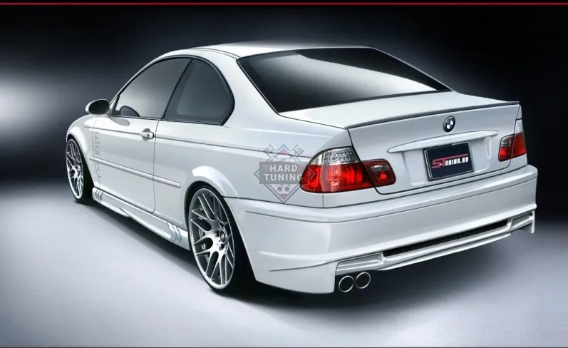 Задний бампер ST BMW E46