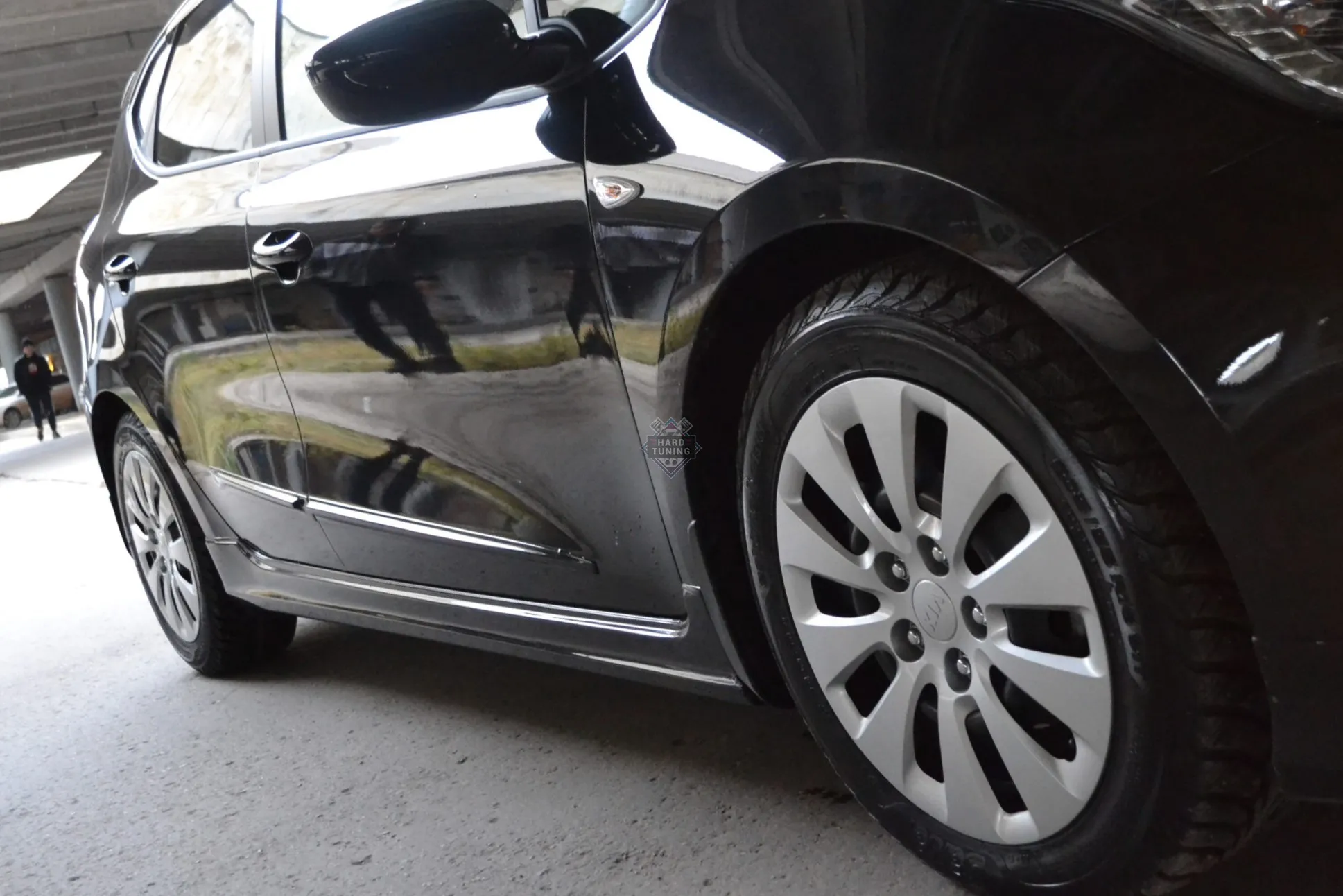 Молдинги защиты дверей KIA CEED 2 JD, SW, HB 2012-2018