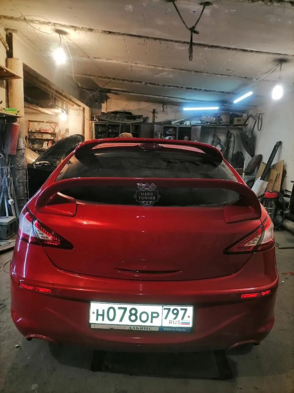 Спойлер нижний Chery M11/M12 M12 Хэтчбек