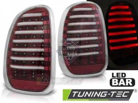 Задние фонари Mini R60 Countryman (2010-2014) LED BAR красно-белые