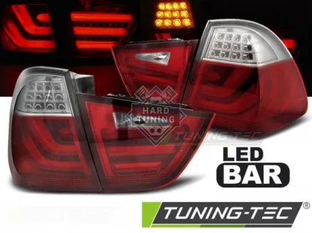 Задние фары BMW E91 (2009-2011) LED BAR TAIL LIGHTS fits красно-белые
