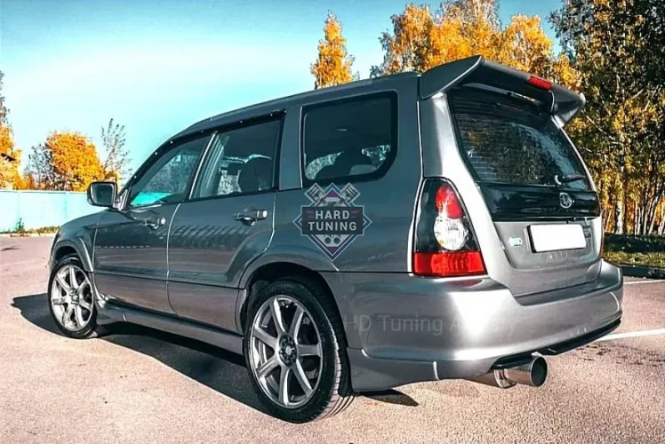 Комплект клыков на пороги и задний бампер Cross Sport Subaru Forester SG