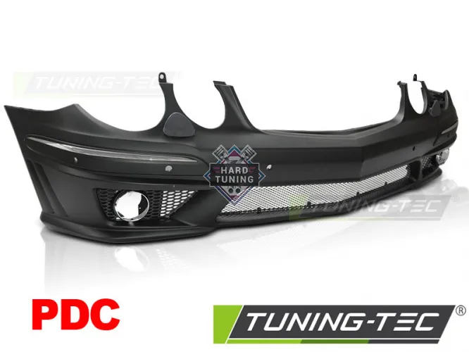 Передний бампер SPORT PDC Mercedes W211 (2006-2009)