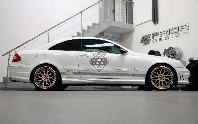 Накладки на пороги PRIOR DESIGN Mercedes CLK-Class W209