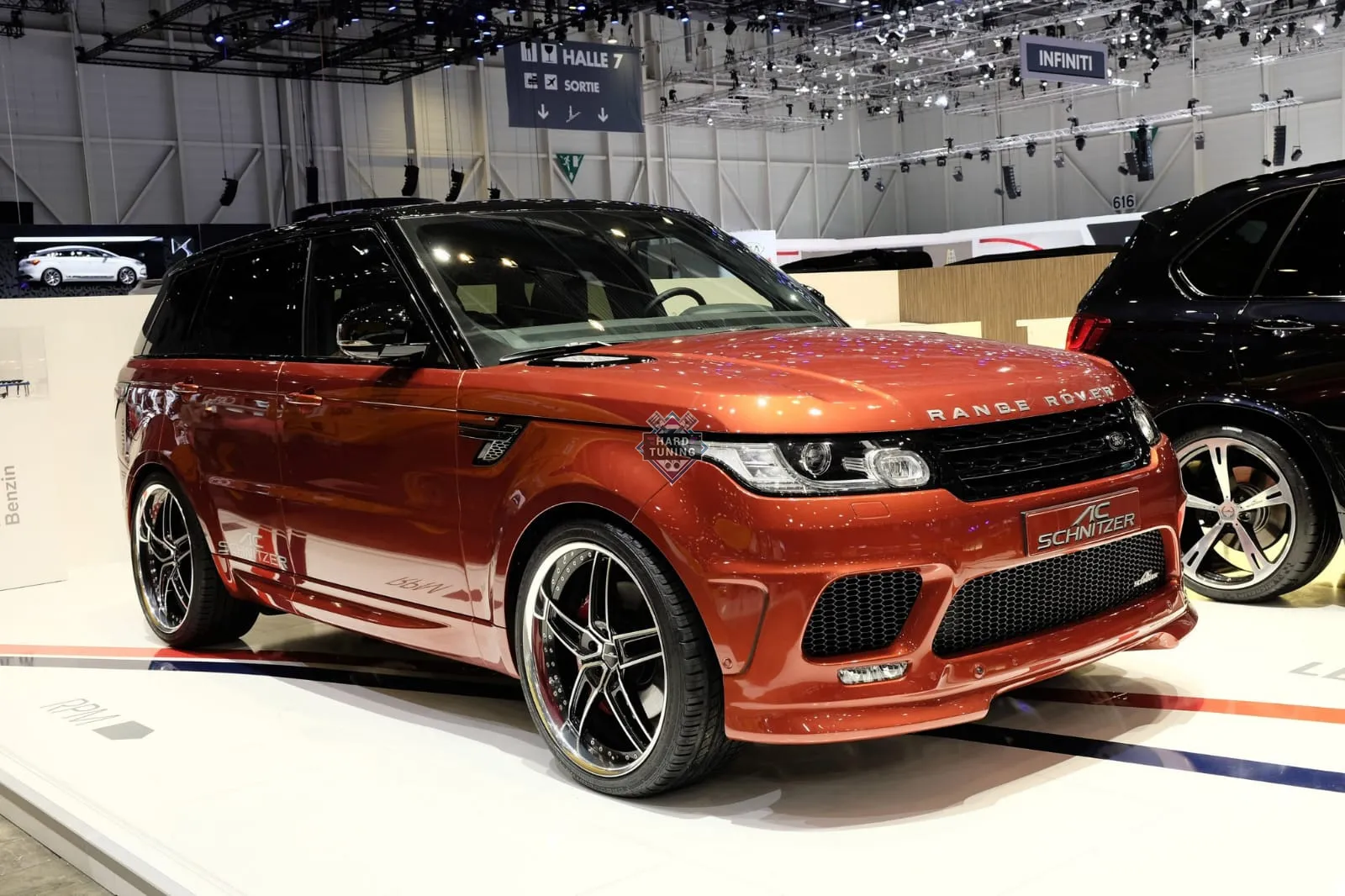Передний бампер AC SCHNITZER Range Rover Sport 2 (L494) 2013-2017 дорестайлинг