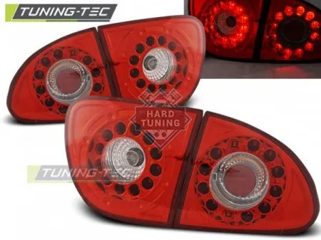 Задние фонари Seat Leon (1999-2004) LED красно-белые