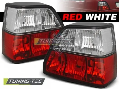 Задние фонари Volkswagen Golf 2 (1983-1991) TAIL LIGHTS красно-белые