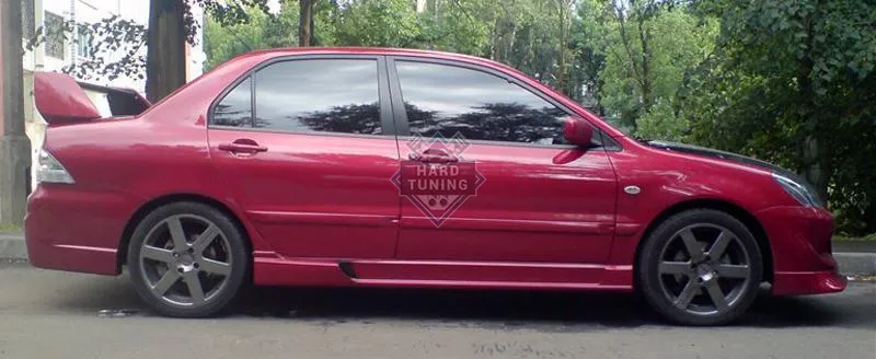 Пороги в стиле INGS Extreem Mitsubishi Lancer 9 (2003-2009)