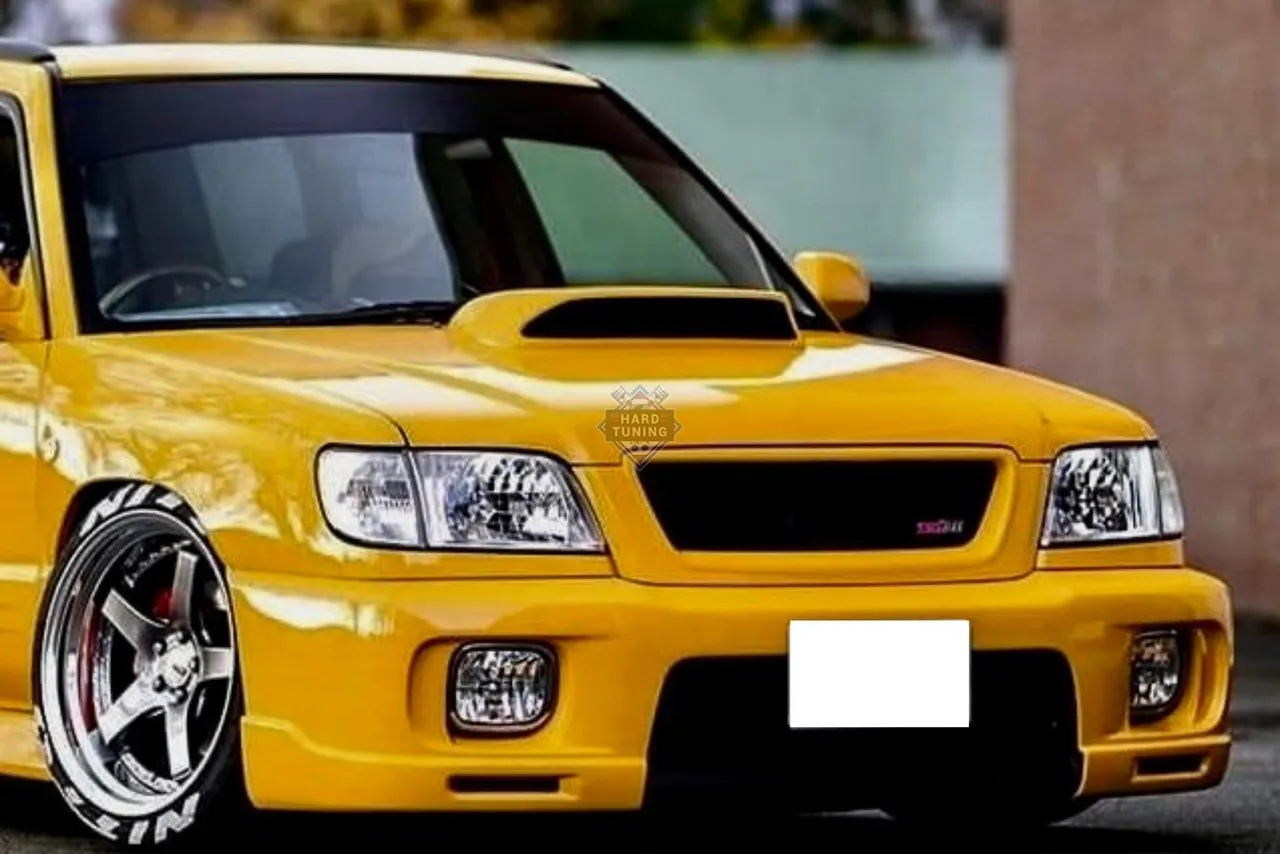 Бампер передний STI2m Subaru Forester SF