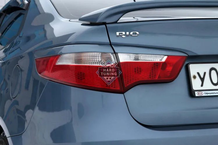 РЕСНИЦЫ ЗАДНИЕ KIA RIO 3 2011-2015 АБС ПЛАСТИК