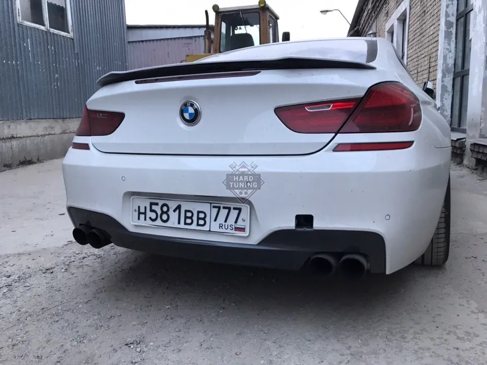 Спойлер лип с клыками BMW F13/F06 /F12