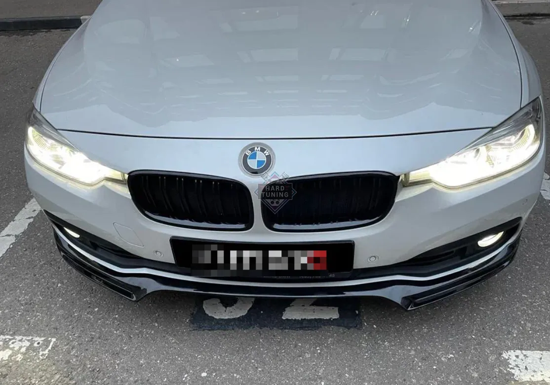 Сплиттер переднего бампера Sport, Luxury, SE BMW 3-series (F30) Рестайлинг