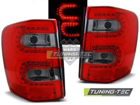 Задние фонари Jeep Grand Cherokee (1999-2005) LED красно-тонированные