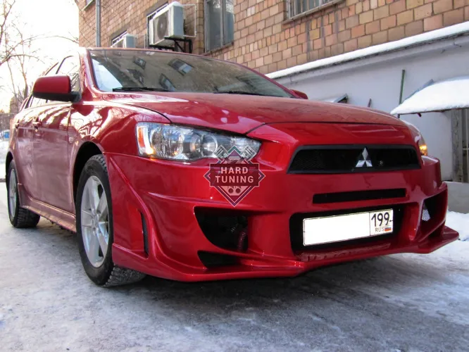 Передний бампер ACCOLADE Mitsubishi Lancer 10 (2007-2016)