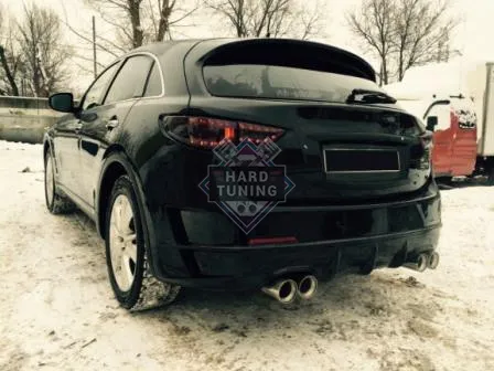 Задний бампер SUPERIOR LUX Infiniti FX30D/FX35/FX37/FX50/QX70 (S51)