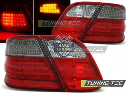 Задние фонари Mercedes C-Class W203 Sedan (2004-2007) LED красно-белые