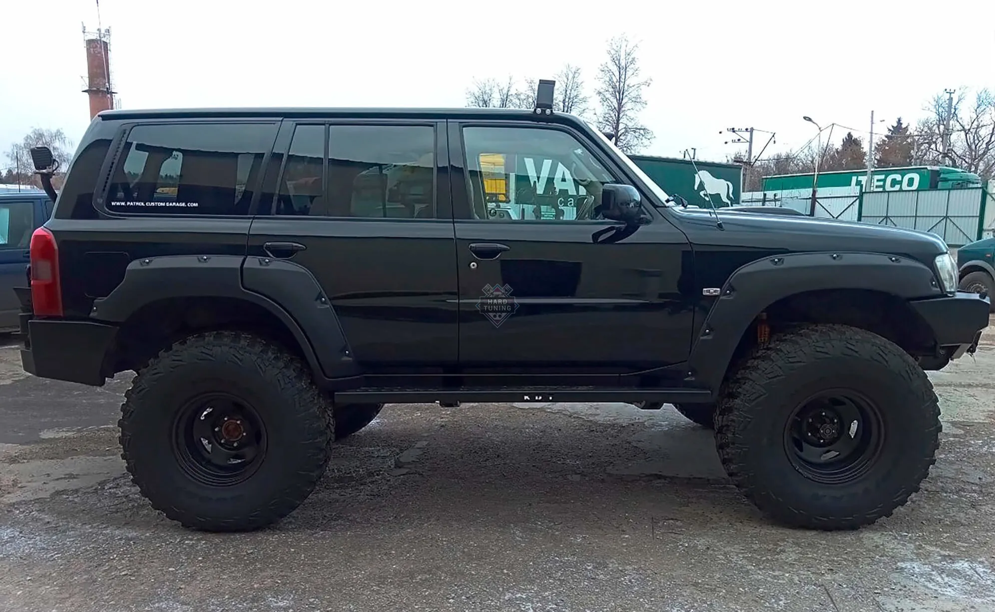 Расширители арок Nissan Patrol Y61 +85ММ (КОМПЛЕКТАЦИЯ ПОД ШНОРКЕЛЬ)