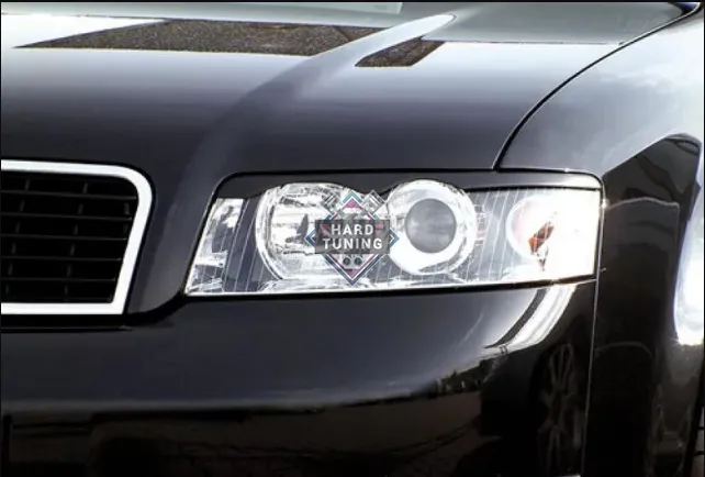 Накладки на фары с вырезами Audi A4 B6