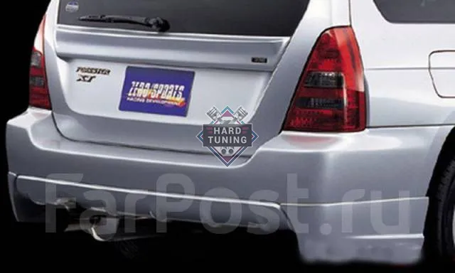 Накладка на задний бампер Zero Sport Forester 2 SG (2002-2005)