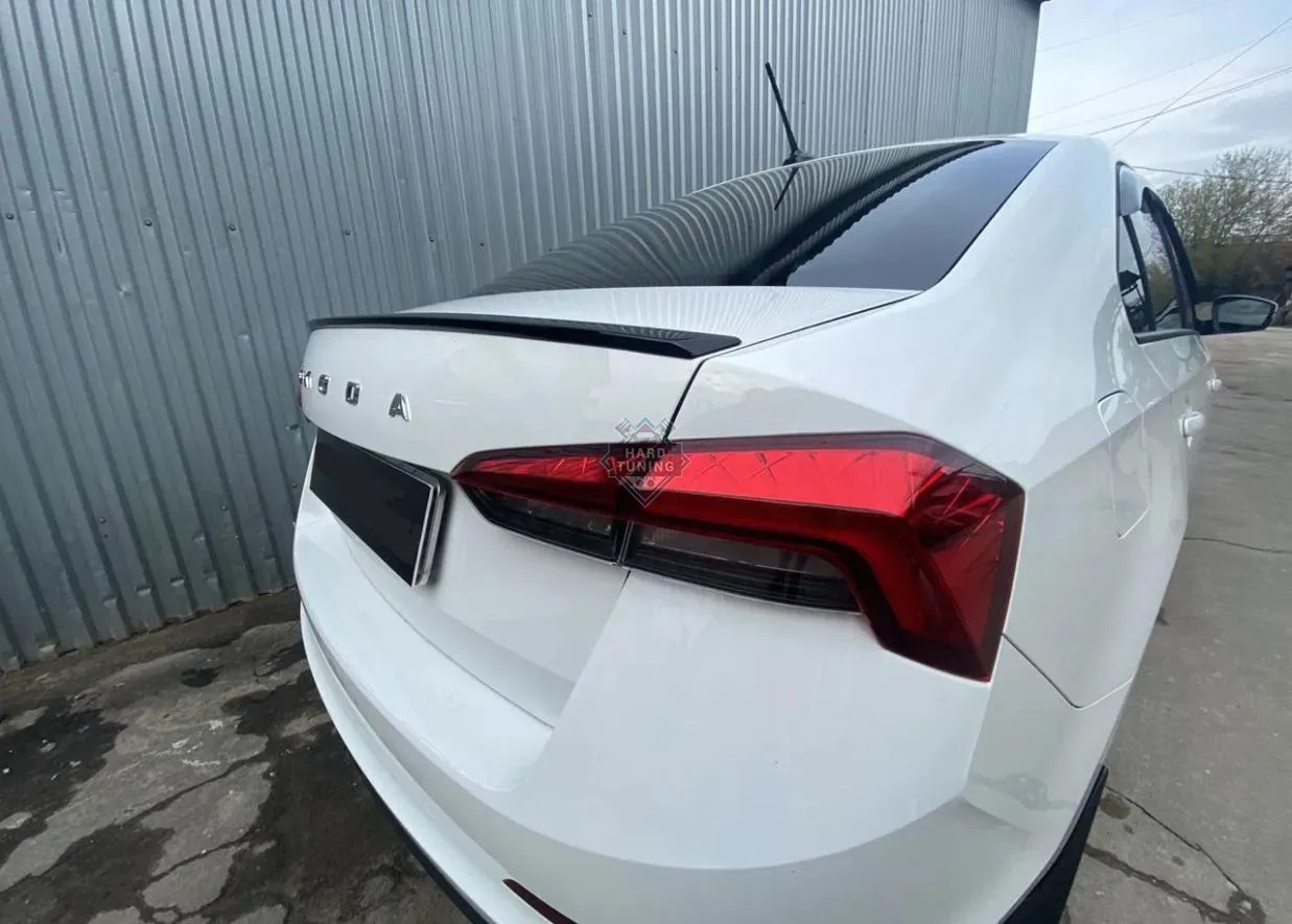 Лип спойлер SKODA RAPID 2 (2020+)