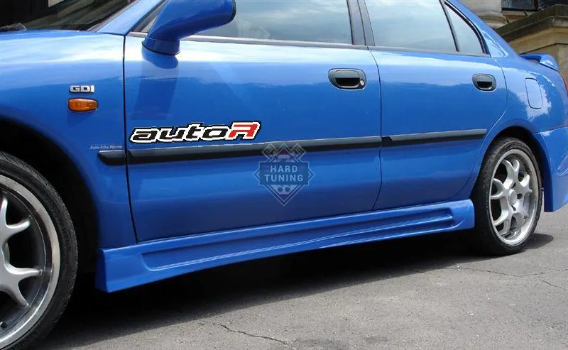 Накладки на пороги Auto R Mitsubishi Carisma 1995-2004