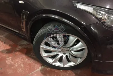 Расширители арок Infiniti FX30D/FX35/FX37/FX50/QX70 (S51) под штатные бампера