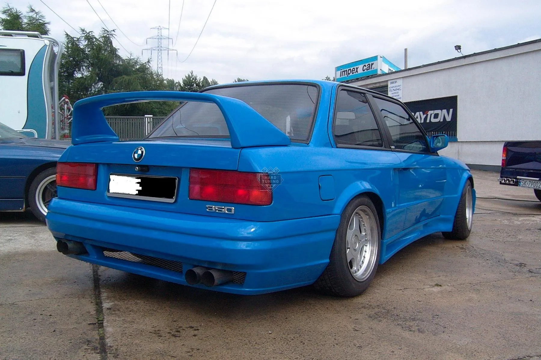 Задний бампер RIEGER BMW E30