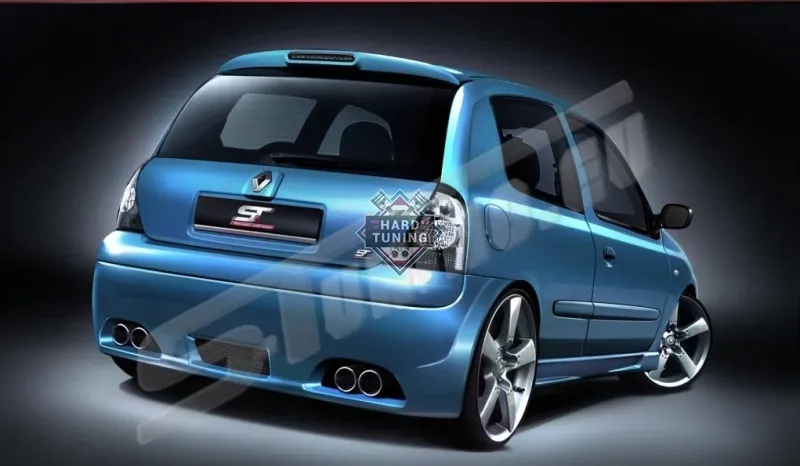 Задний бампер ST Renault Clio 2