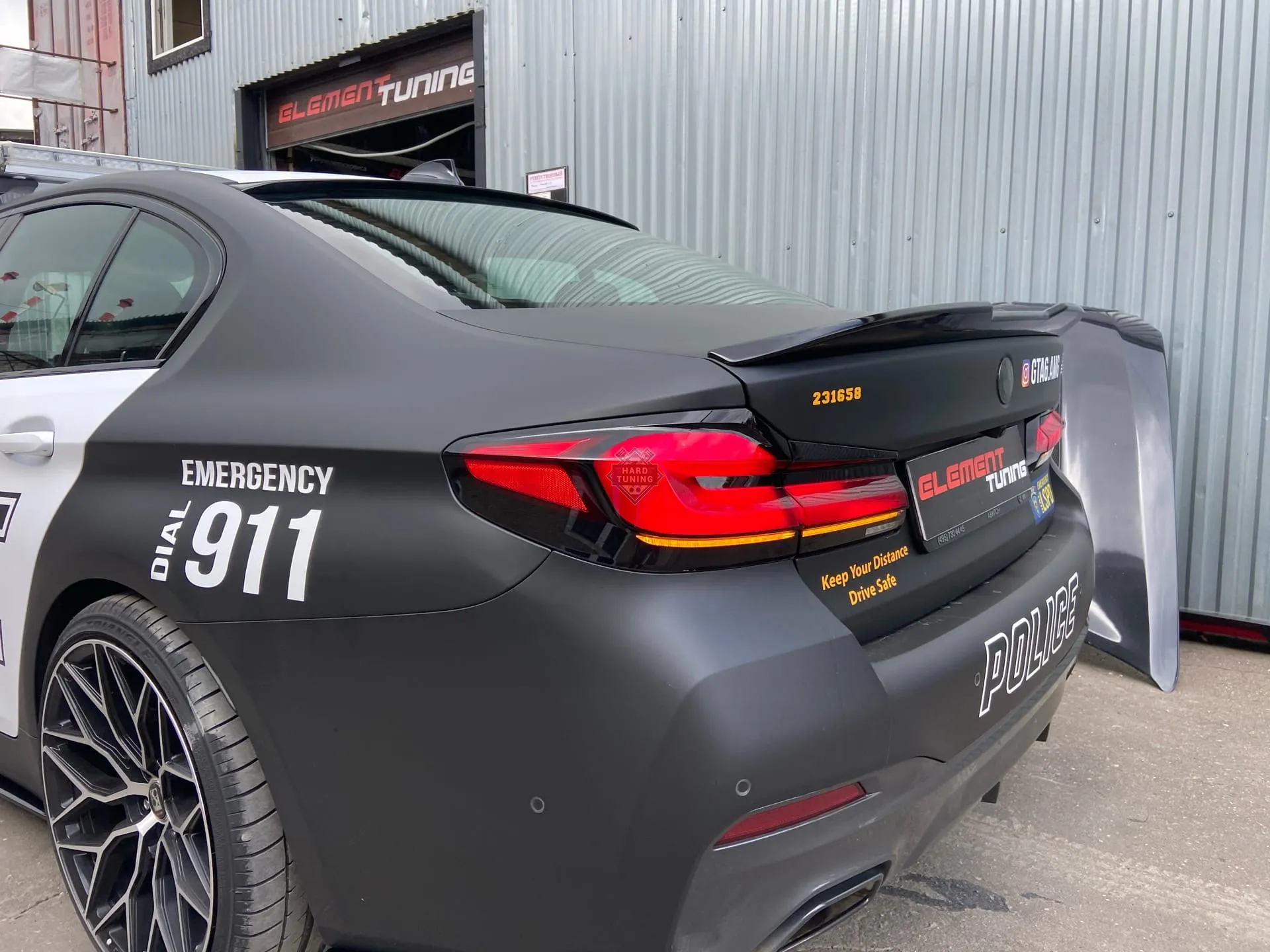 Спойлер M4-STYLE (стиль М4) BMW G30