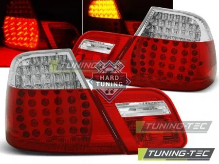 Задние фары BMW E46 (1999-2003) COUPE LED TAIL LIGHTS fits красно-белые