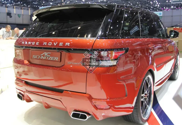 Задний бампер AC SCHNITZER Range Rover Sport 2 (L494) 2013-2017 дорестайлинг