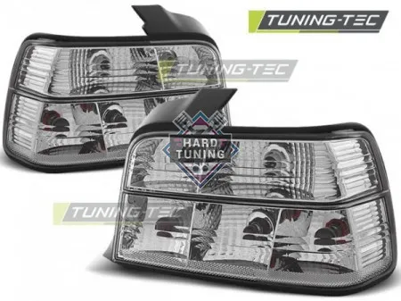 Задние фары BMW E36 (1990-1999) SEDAN TAIL LIGHTS CRYSTAL fits белые