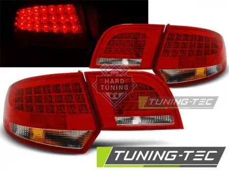 Задние фары AUDI A3 8P (2004-2008) SPORTBACK LED TAIL LIGHTS fits красно-белые