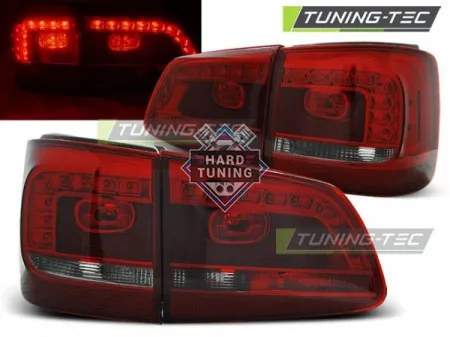 Задние фары VW TOURAN 2 (2010-2015) LED TAIL LIGHTS fits красно-тонированные
