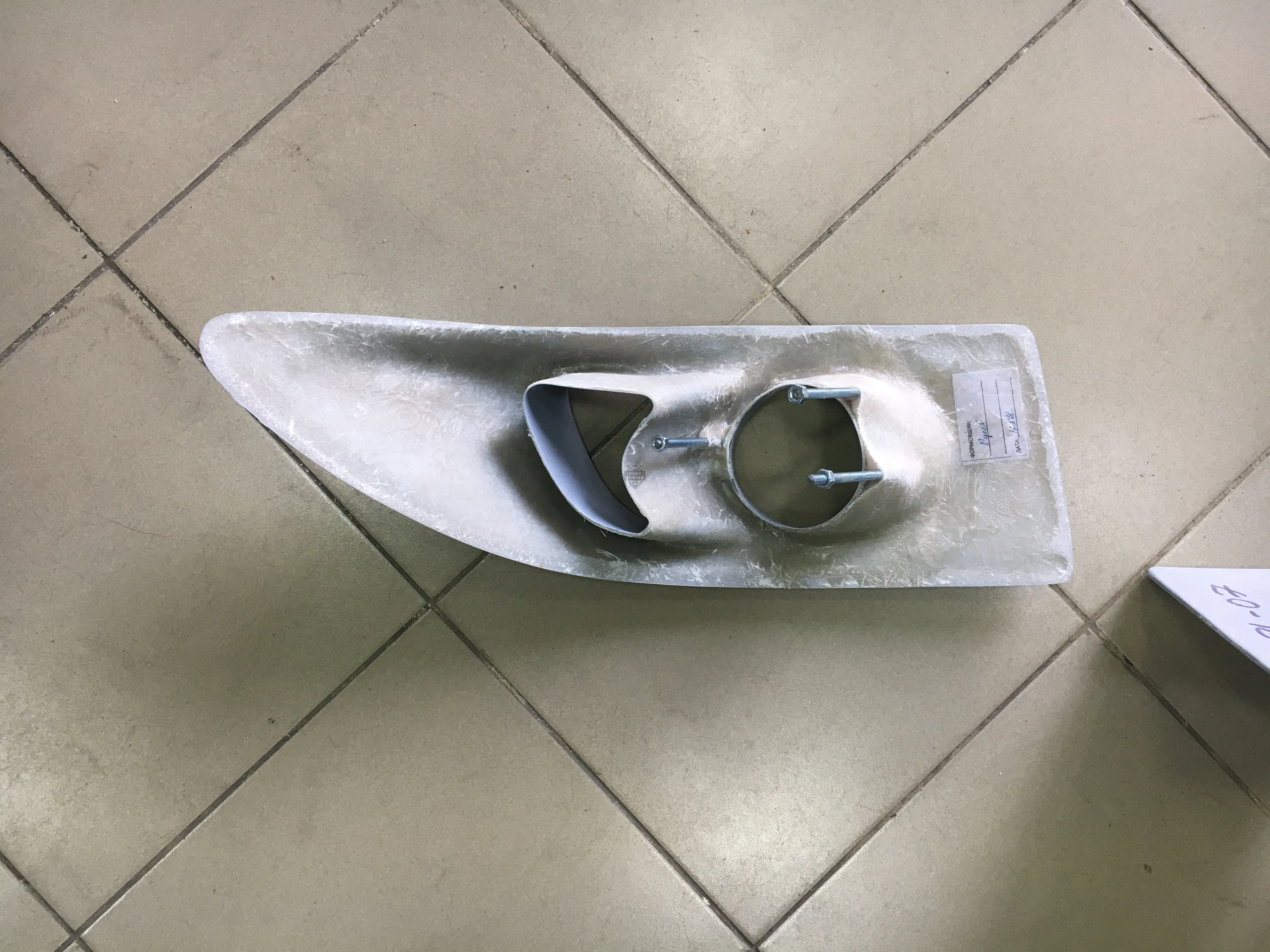 Вставки в бампер D-TECHNIK для установки ПТФ в бампер DOLPHIN Mitsubishi Galant 8