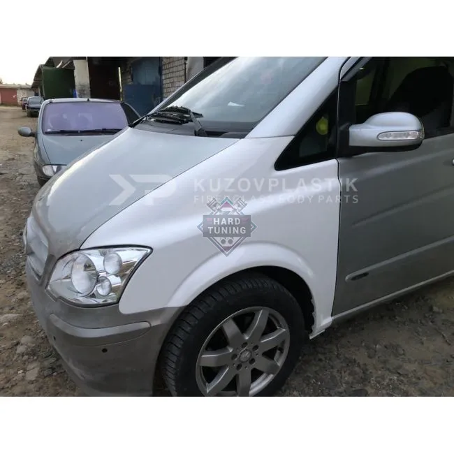 Передние крылья Mercedes Vito/Viano (W639) 2010-2014 штатные пластиковые комплект