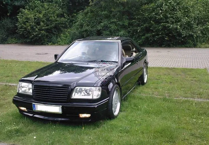Передние фары Mercedes W124 E-Class (1993-1995) хром
