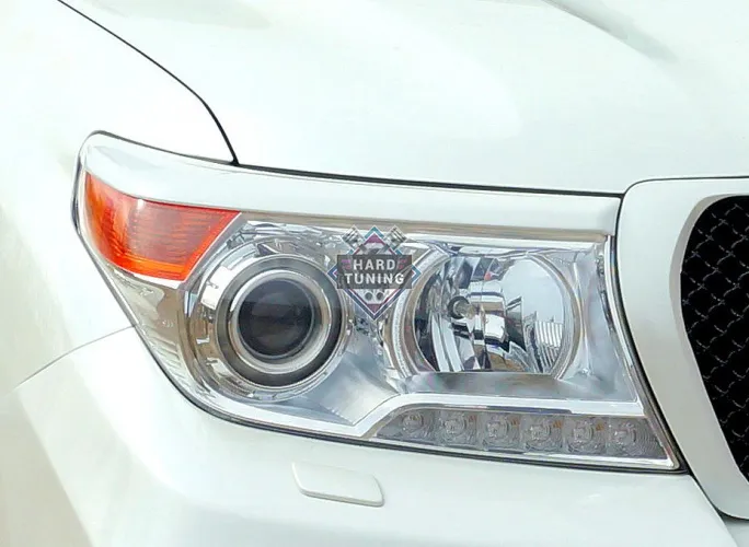Накладки на фары Toyota Land Cruiser 200 (2012-2015)